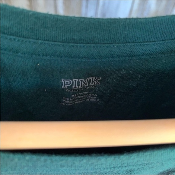 PINK Ivy Green & Gold Bling SS Tee - Picture 5 of 5